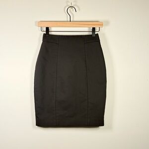 Classic Black Pencil Skirt